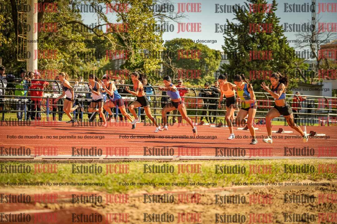 Fotos de los 100 m llanos de mujeres