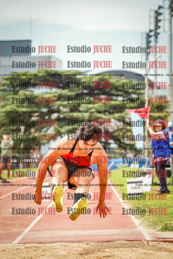 Fotos del salto triple de varones