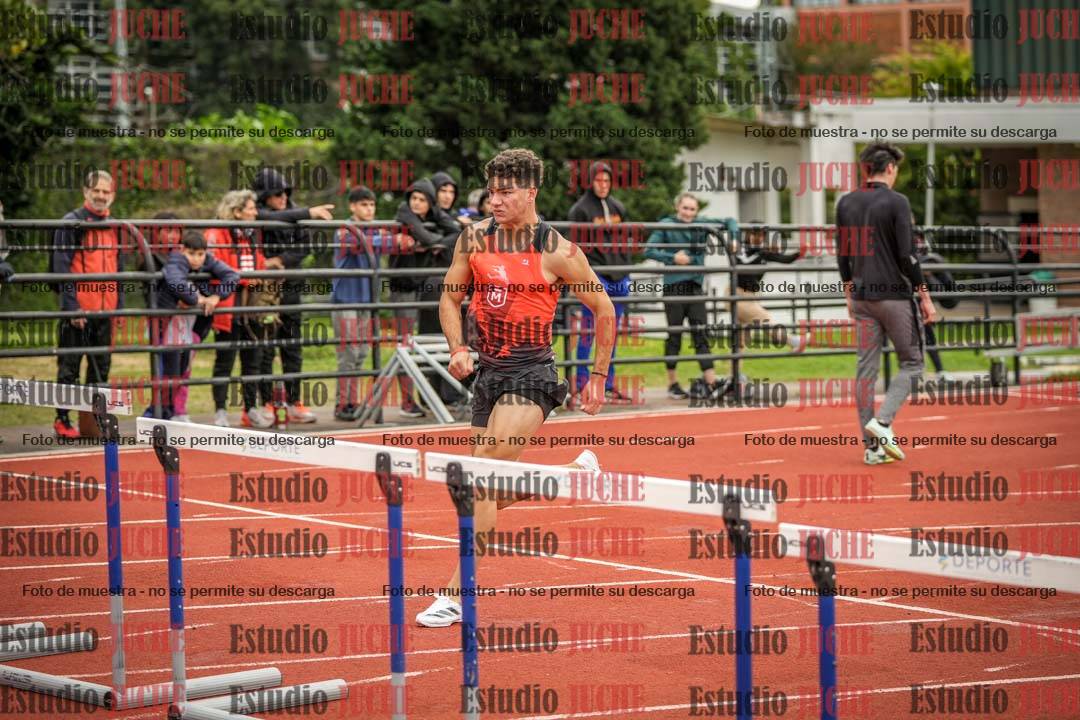 Fotos de los 110 m con vallas de varones