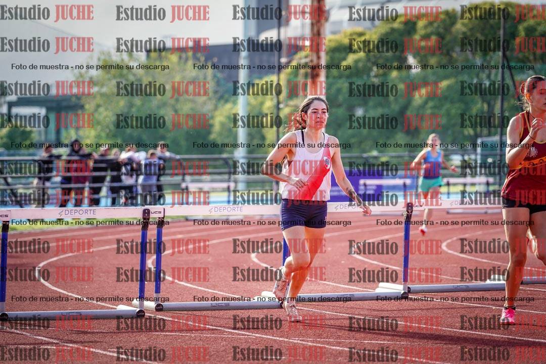 Fotos de los 400 m con vallas de mujeres