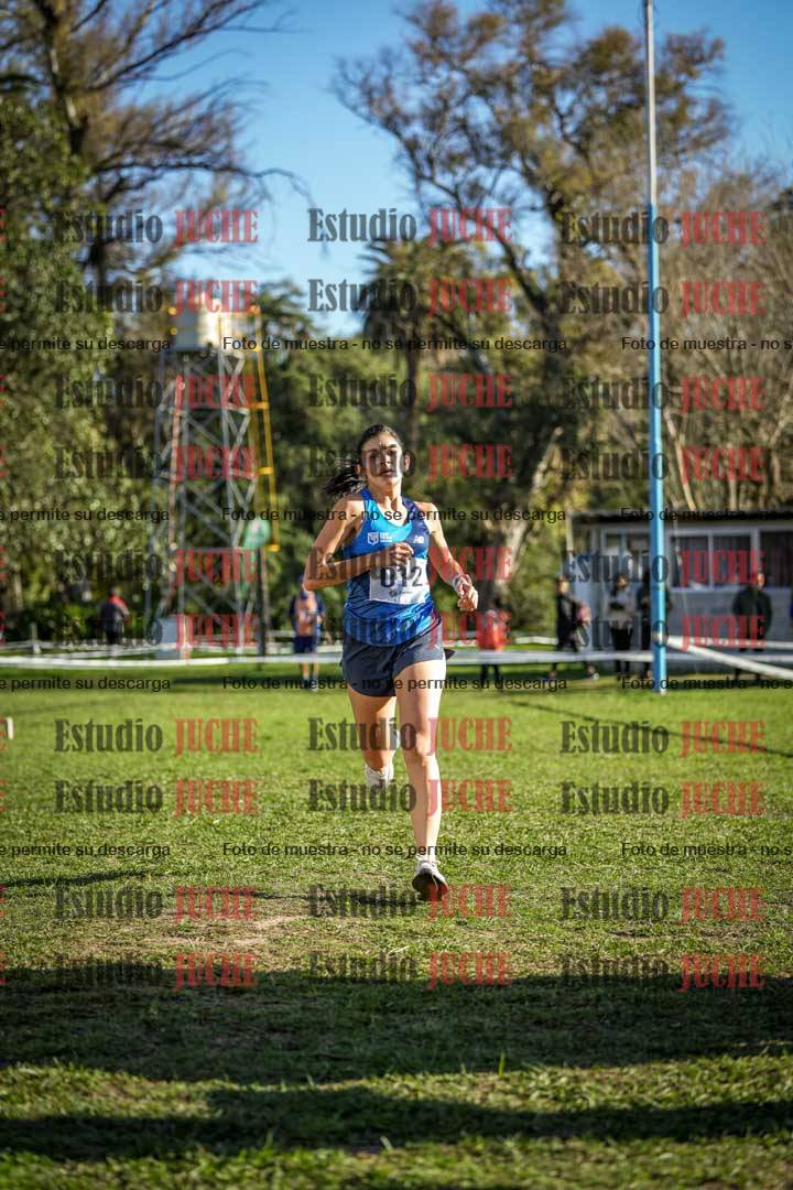 Fotos de la llegada del cross de 4000 m - mujeres