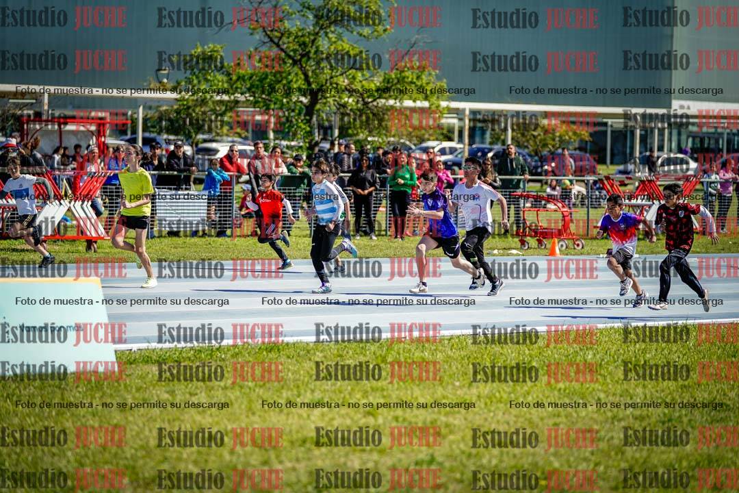 Fotos de los 50 m llanos de varones