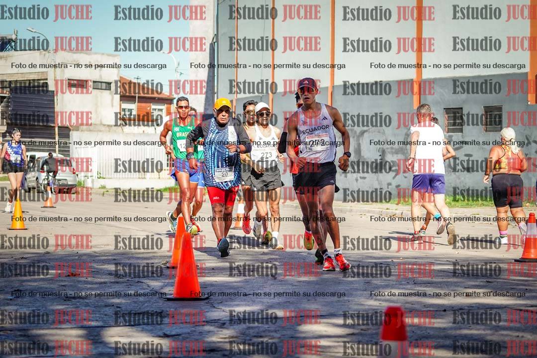 Fotos de los 20.000 m de marcha atlética de mujeres y varones
