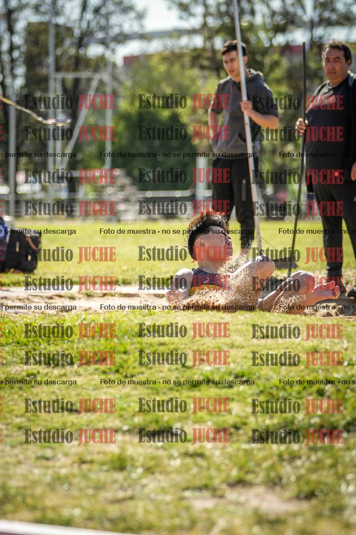 Fotos del salto en largo de varones