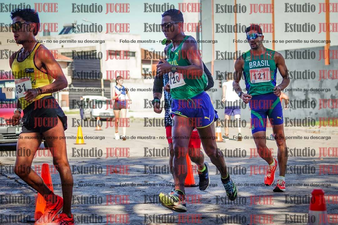 Fotos de los 20.000 m de marcha atlética de mujeres y varones