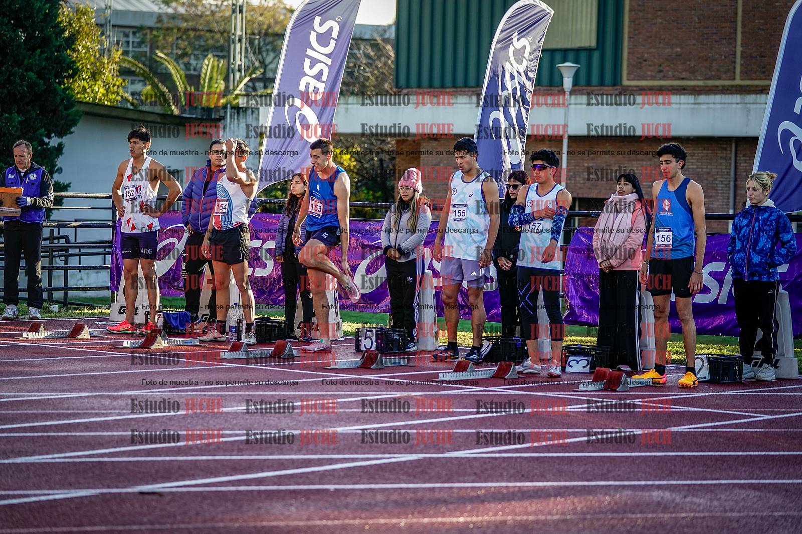 Fotos de los 110 m con vallas de varones - decatlón 6