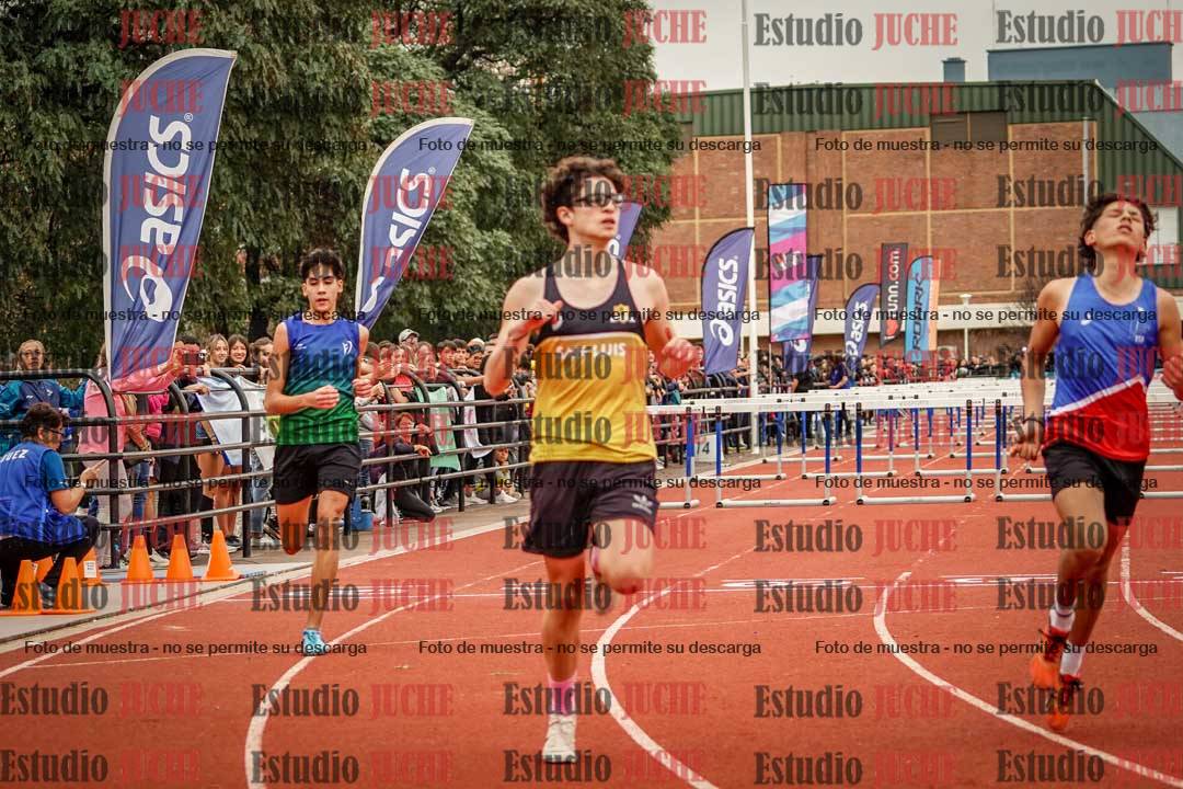 Fotos de los 110 m con vallas de varones