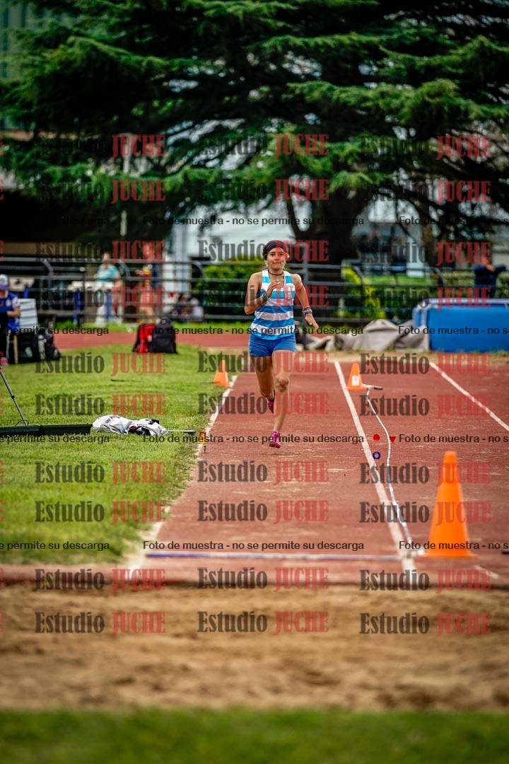 Fotos del salto en largo de mujeres - hexatlón 4