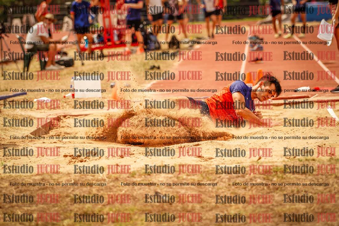 Fotos del salto en largo de varones