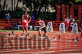 Fotos de los 100 m de varones