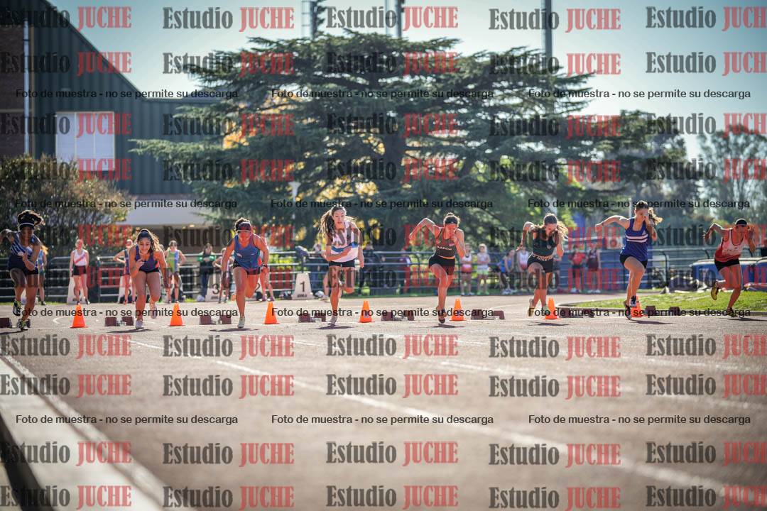 Fotos de los 80 m llanos de mujeres