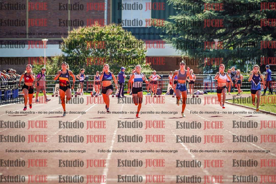Fotos de los 100 m llanos de mujeres