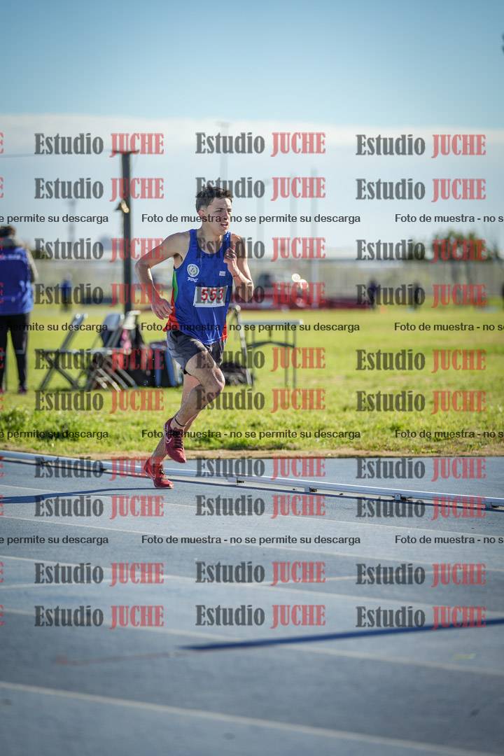 Fotos de los 3000 m con obstáculos de varones