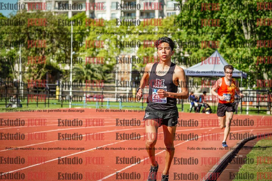 Fotos de los 10.000 m de varones - serie 1