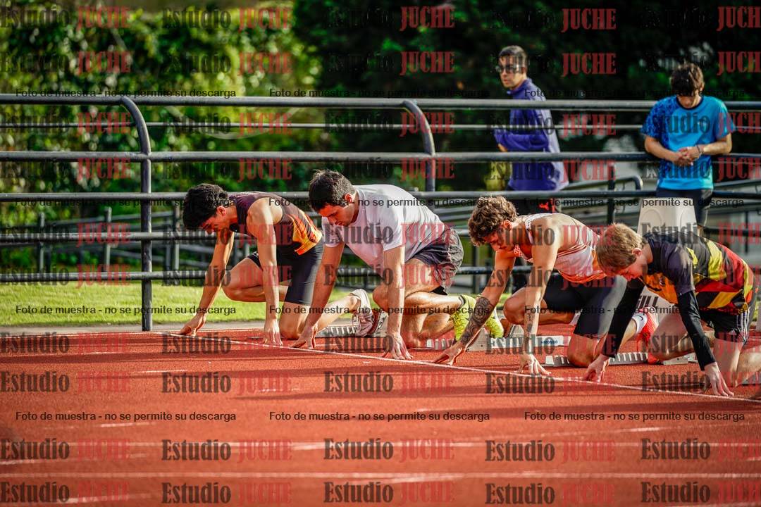 Fotos de los 110 m con vallas de varones