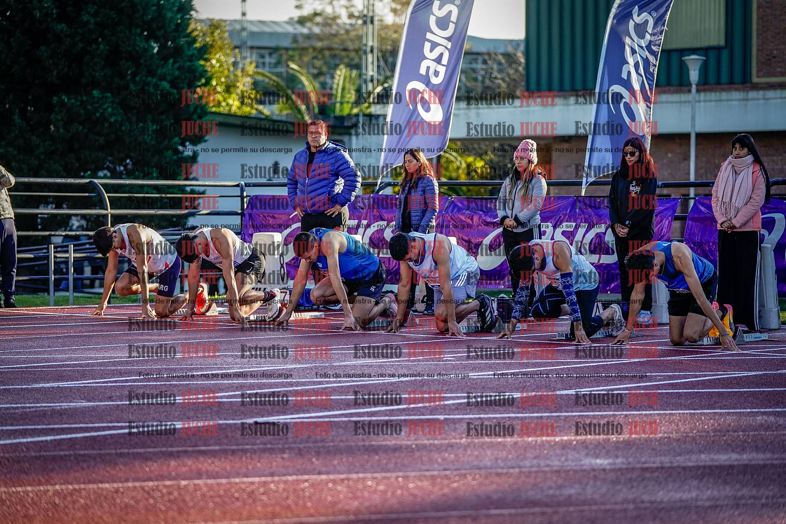 Fotos de los 110 m con vallas de varones - decatlón 6