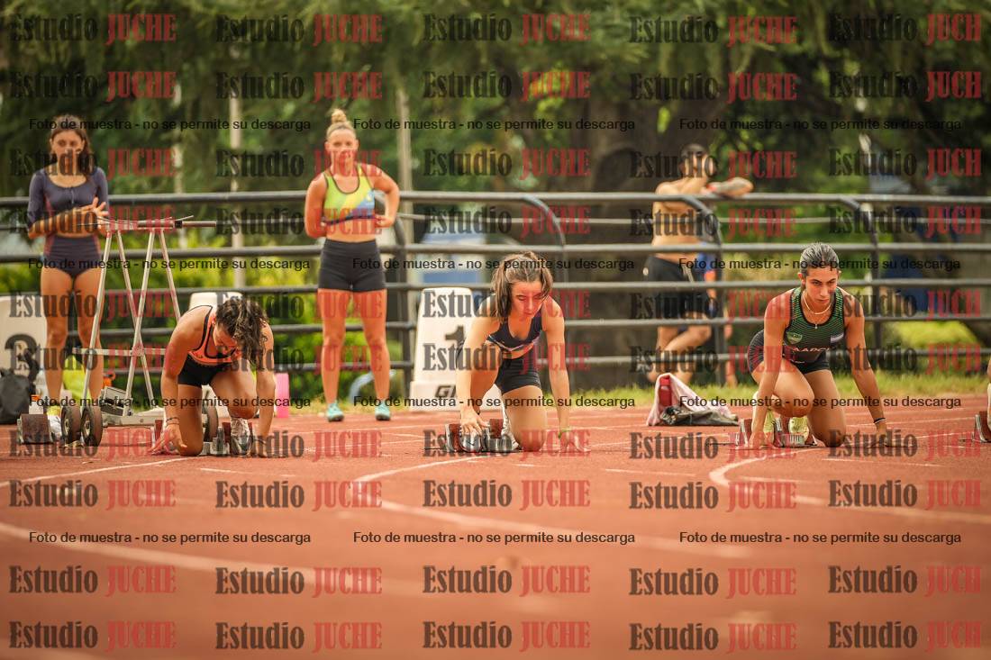 Fotos de los 100 m llanos de mujeres