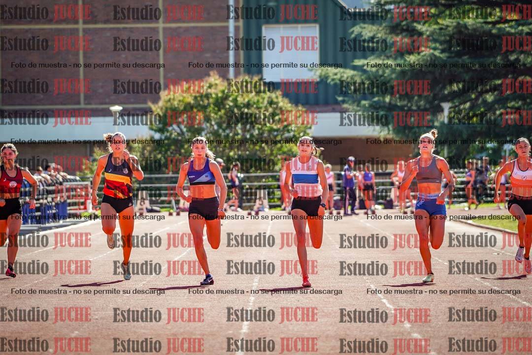 Fotos de los 100 m llanos de mujeres