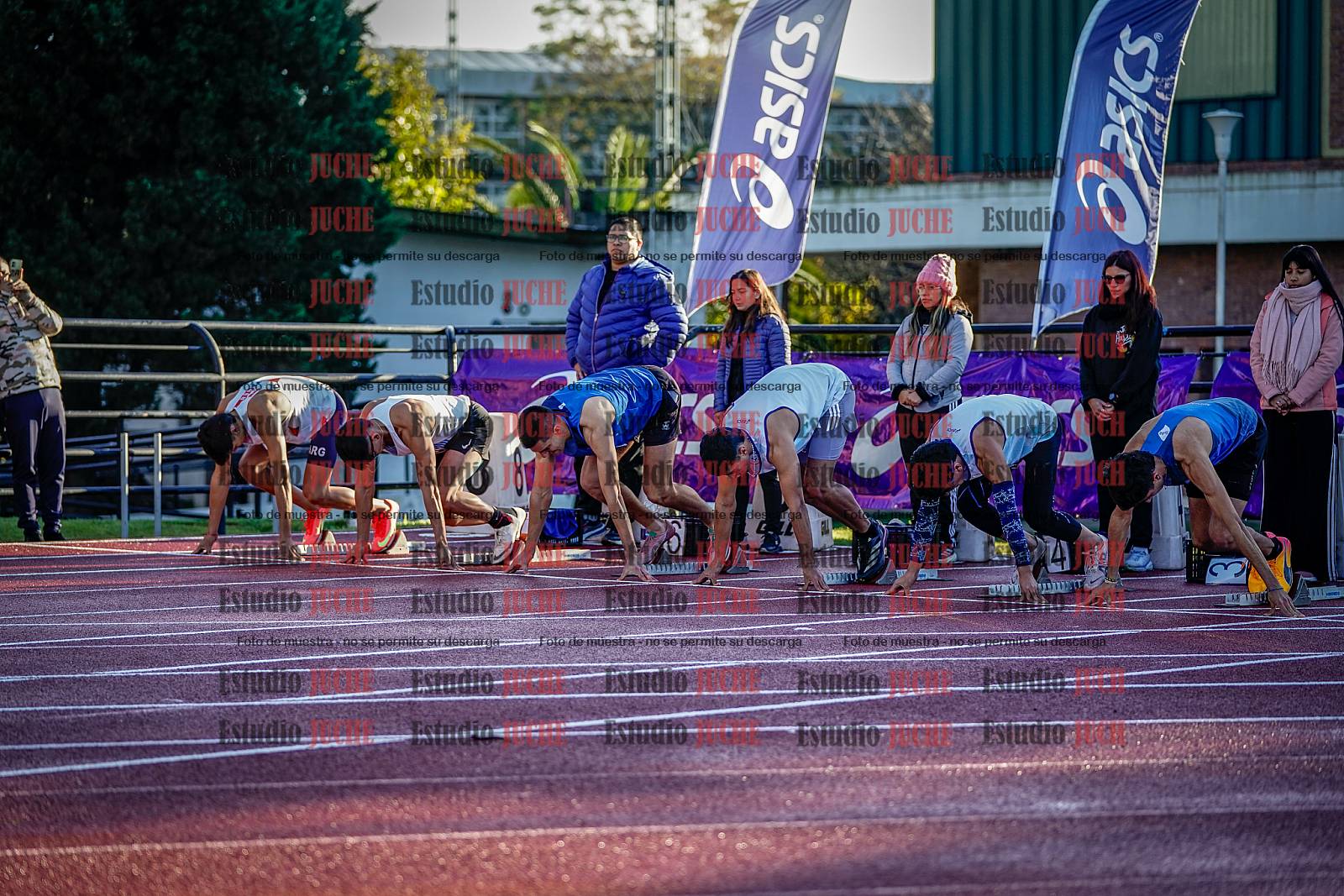 Fotos de los 110 m con vallas de varones - decatlón 6