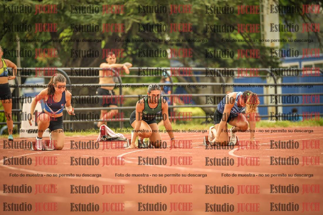 Fotos de los 100 m llanos de mujeres