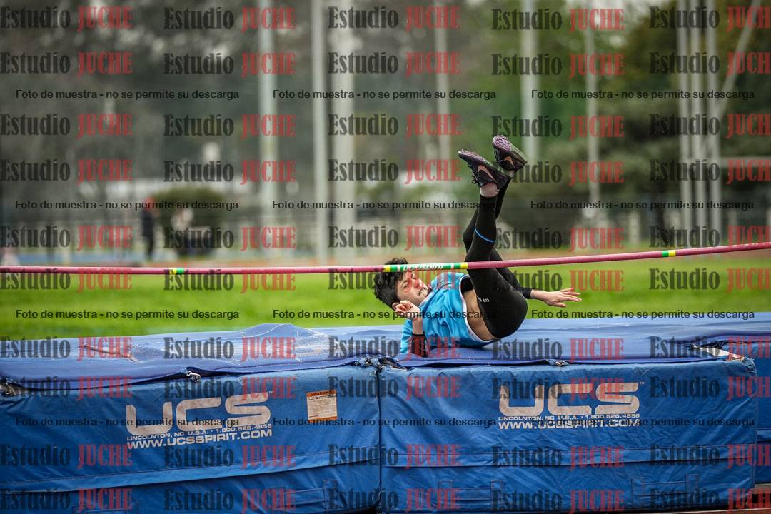 Fotos del salto en alto de mujeres y varones - todos los grupos
