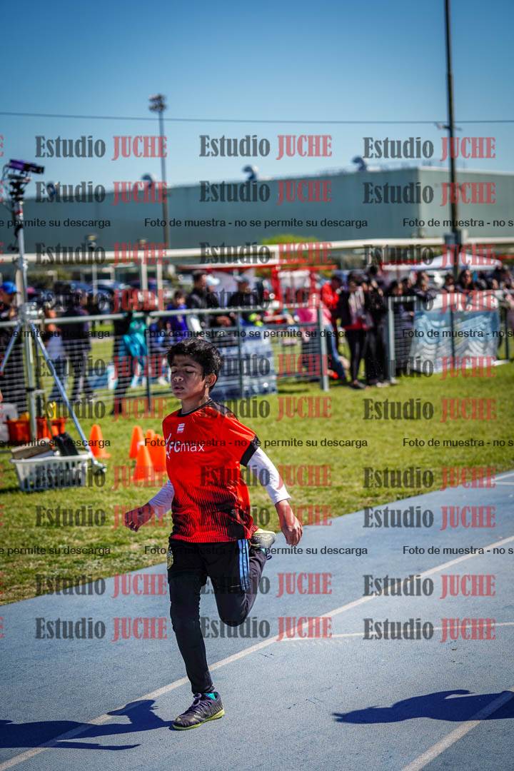 Fotos de los 50 m llanos de varones