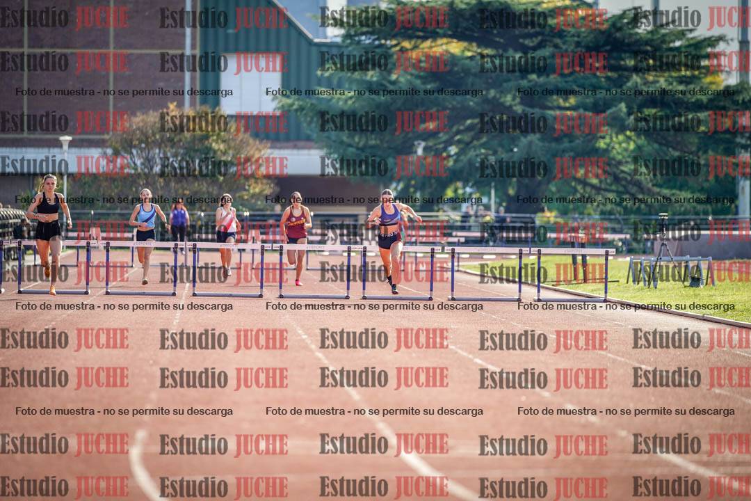 Fotos de los 400 m con vallas de mujeres