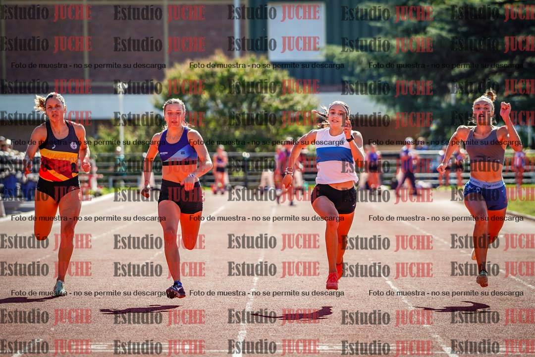Fotos de los 100 m llanos de mujeres
