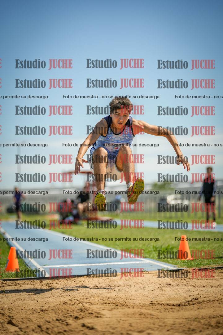 Fotos del salto en largo de varones
