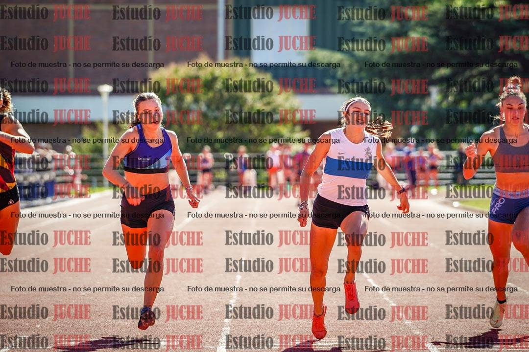 Fotos de los 100 m llanos de mujeres