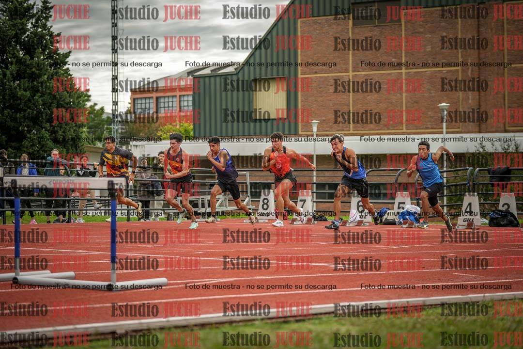 Fotos de los 110 m con vallas de varones