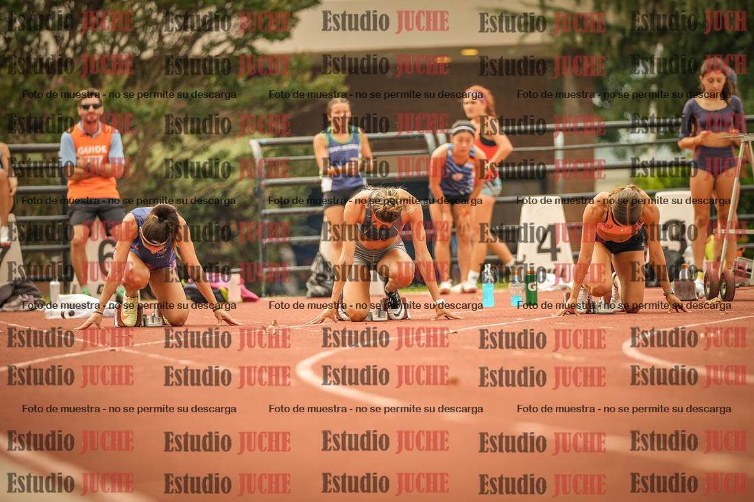 Fotos de los 100 m llanos de mujeres