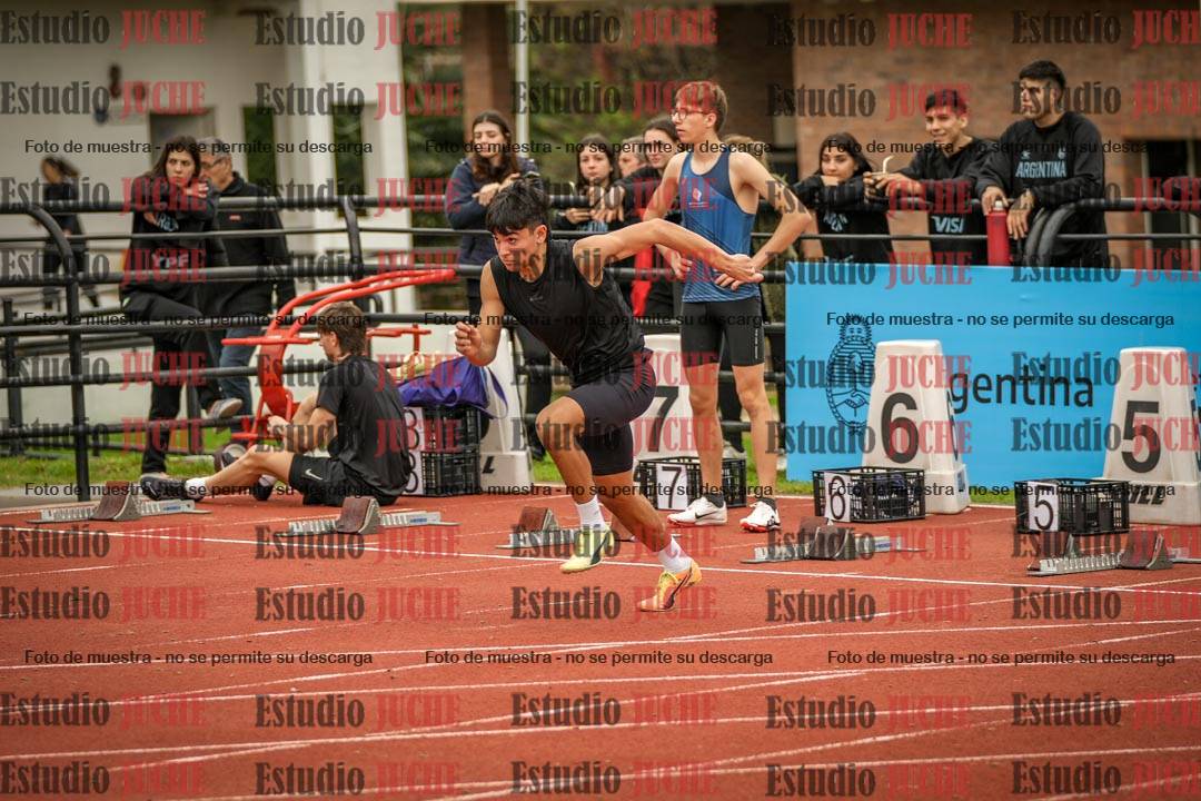Fotos de los 110 m con vallas de varones