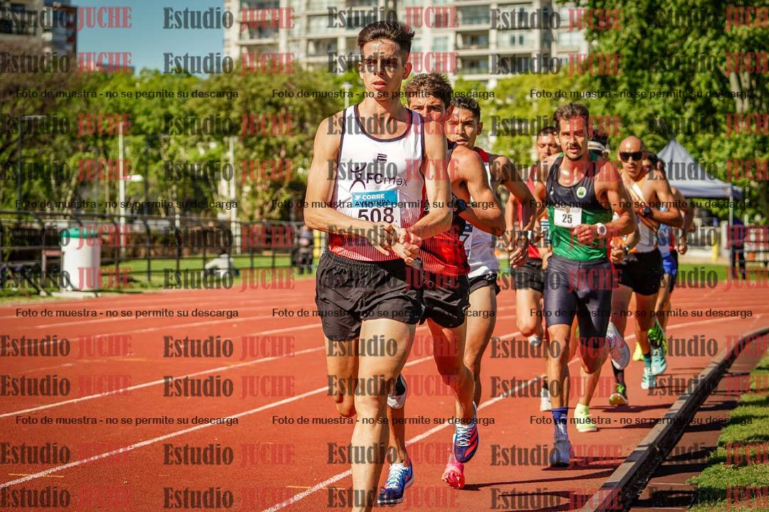Fotos de los 10.000 m de varones - serie 1