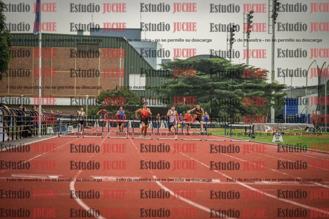 Fotos de los 400 m con vallas de varones