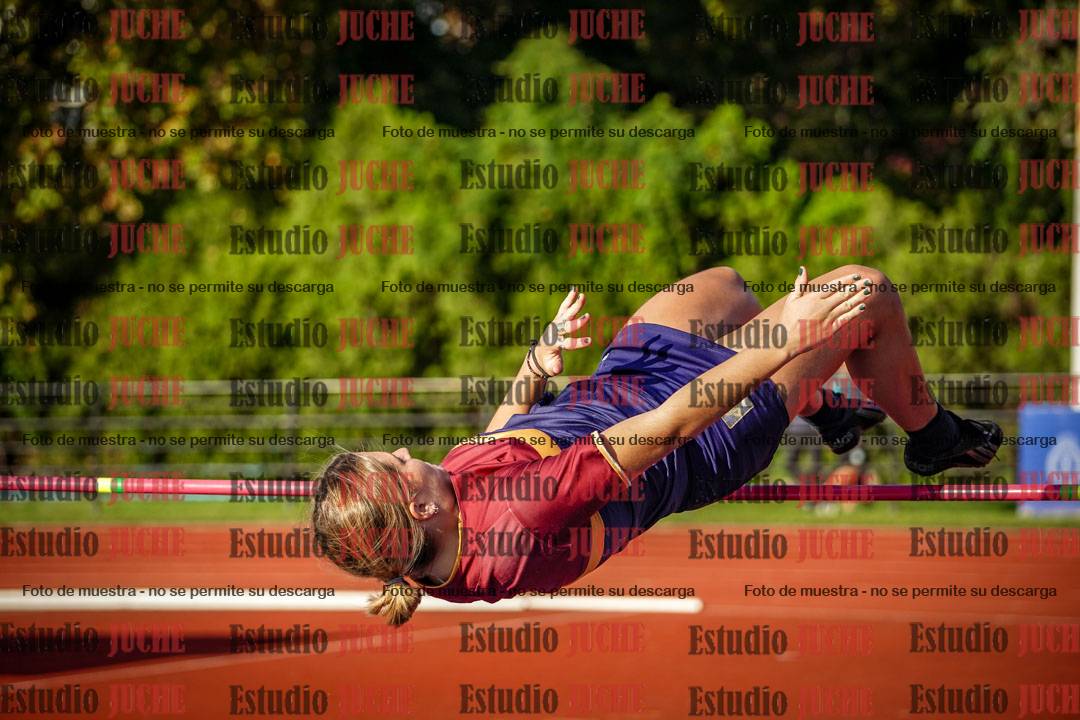 Fotos del salto en alto de mujeres - hepta 2