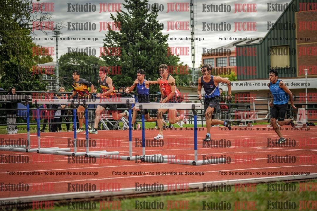 Fotos de los 110 m con vallas de varones