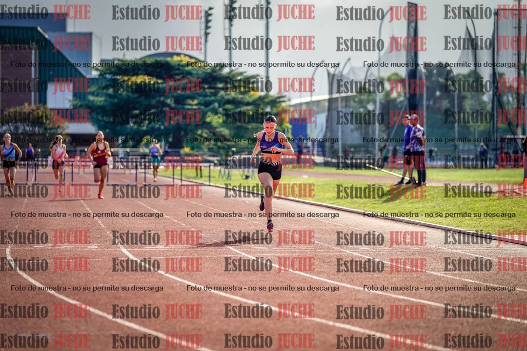 Fotos de los 400 m con vallas de mujeres