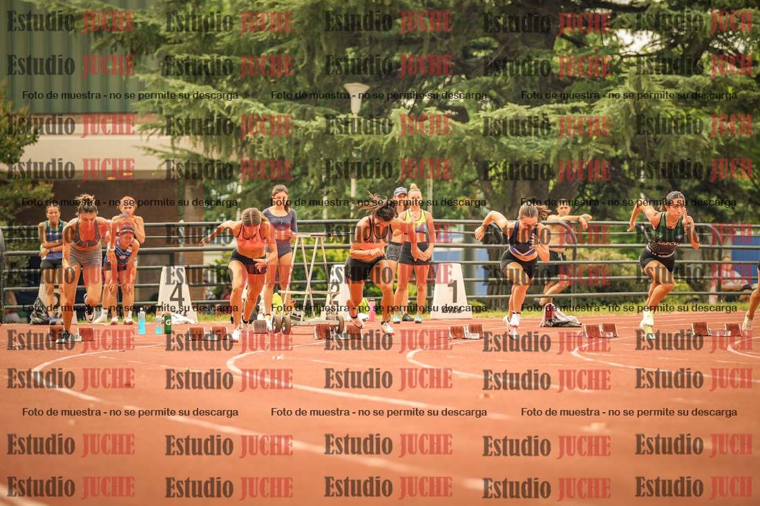 Fotos de los 100 m llanos de mujeres