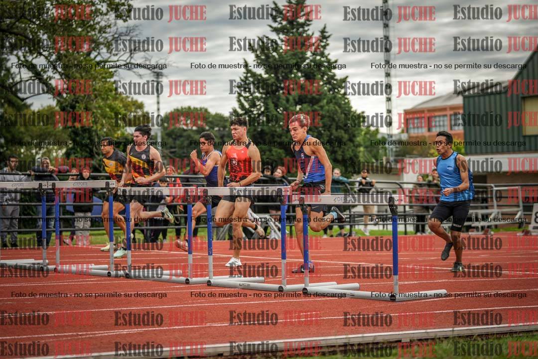 Fotos de los 110 m con vallas de varones
