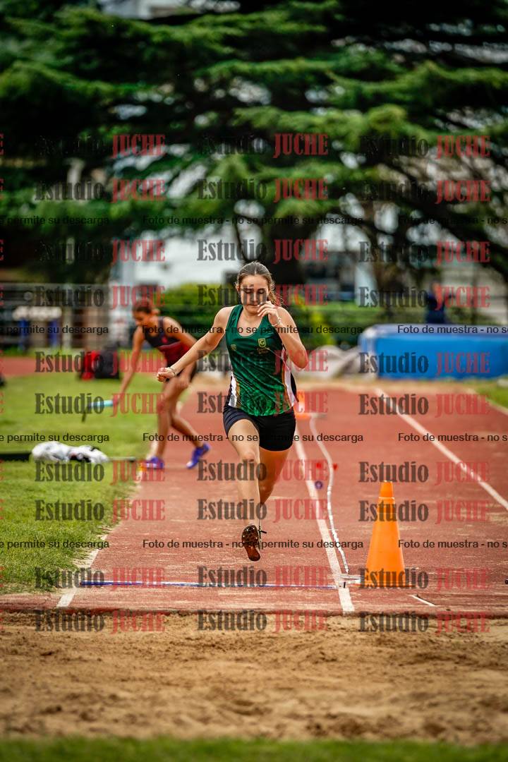 Fotos del salto en largo de mujeres - hexatlón 4