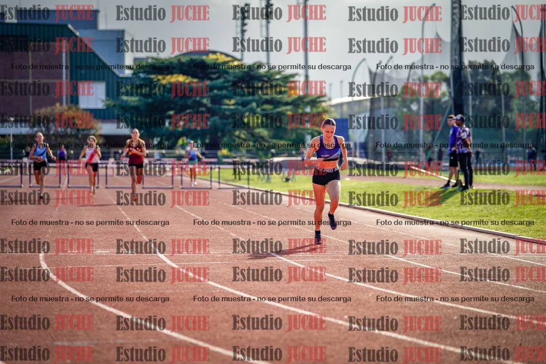 Fotos de los 400 m con vallas de mujeres