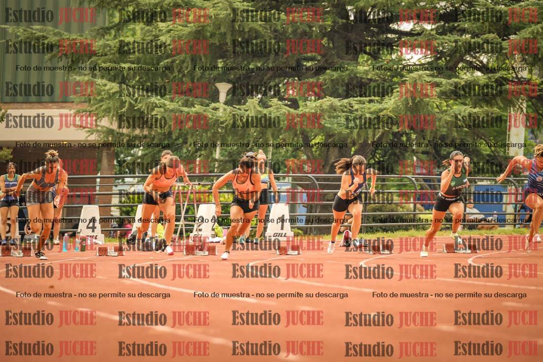 Fotos de los 100 m llanos de mujeres