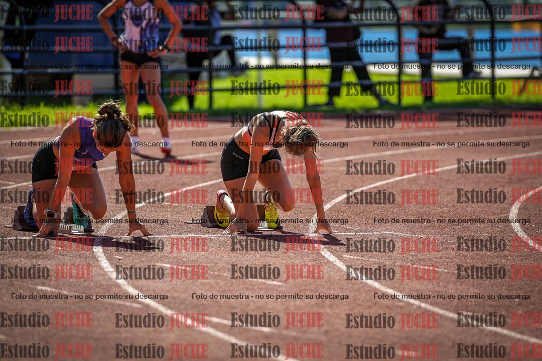 Fotos de los 100 m llanos de mujeres