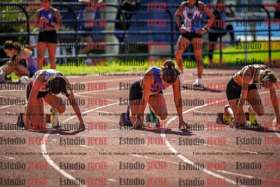 Fotos de los 100 m llanos de mujeres