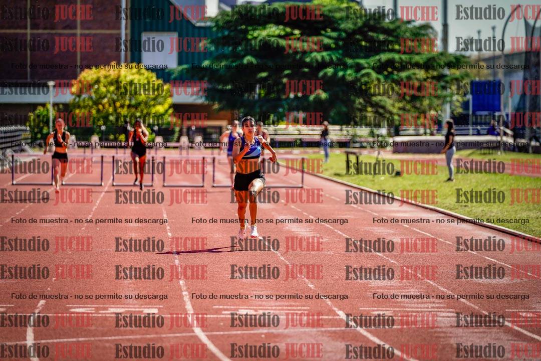 Fotos de los 400 m con vallas de mujeres