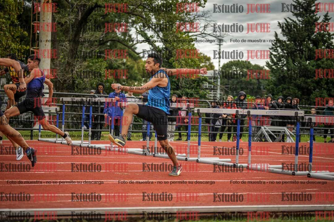 Fotos de los 110 m con vallas de varones