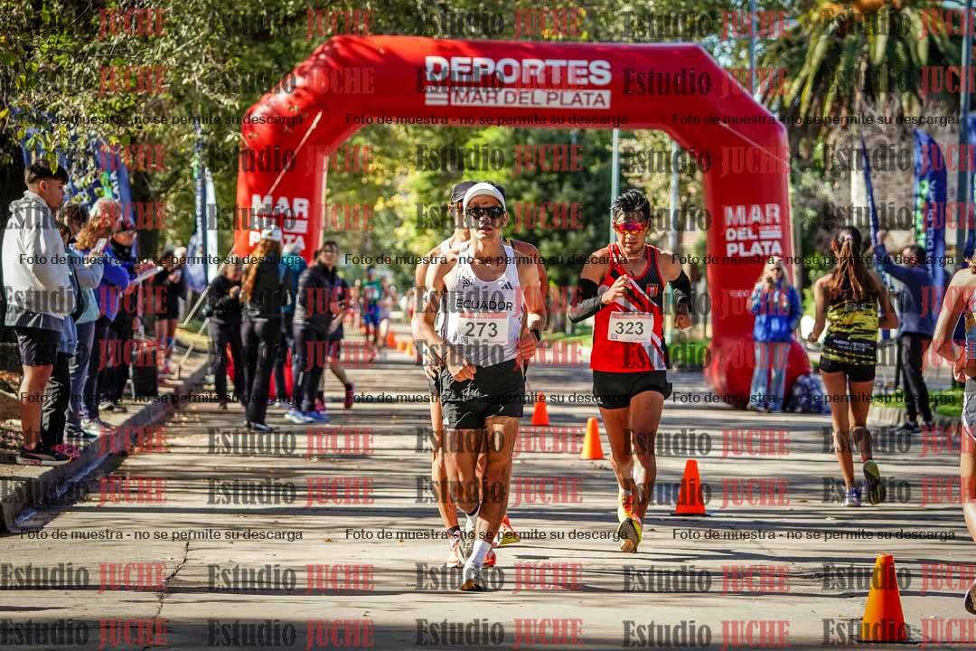 Fotos de los 20.000 m de marcha atlética de mujeres y varones