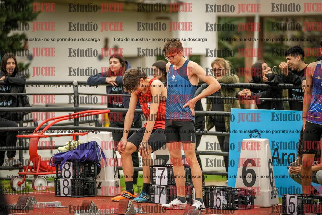 Fotos de los 110 m con vallas de varones