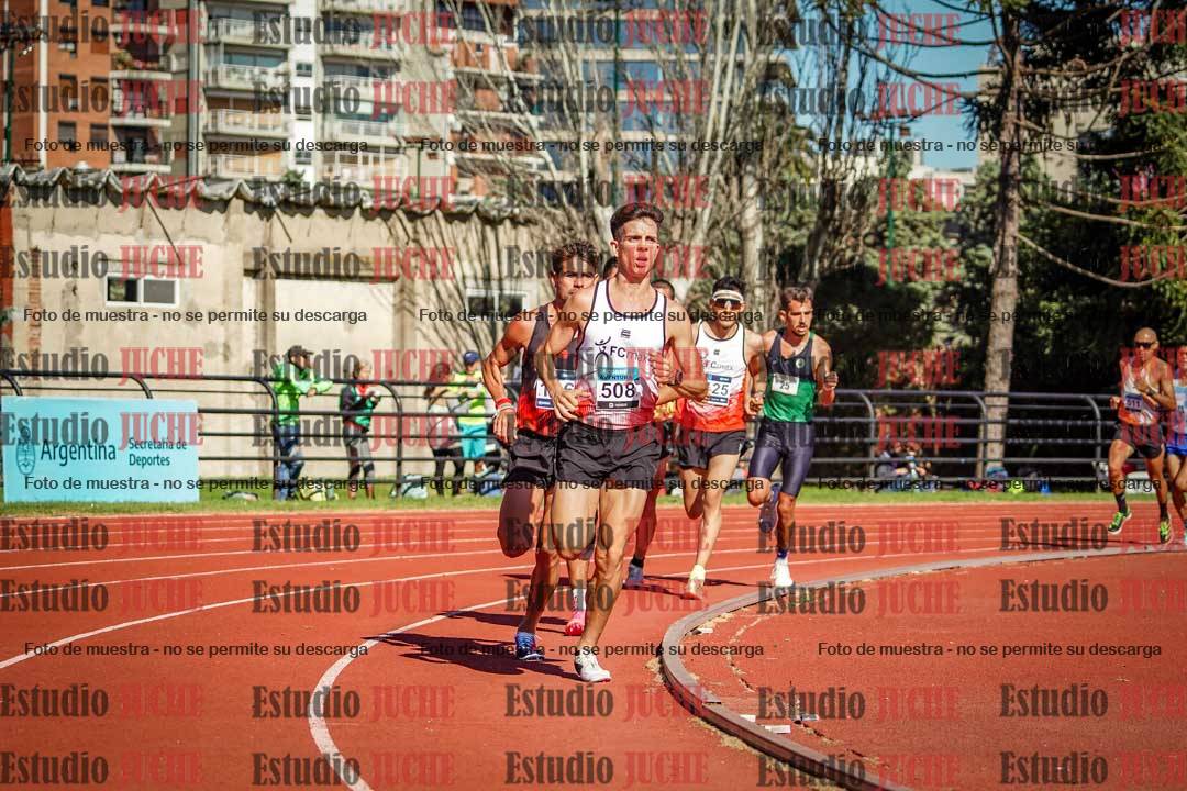 Fotos de los 10.000 m de varones - serie 1